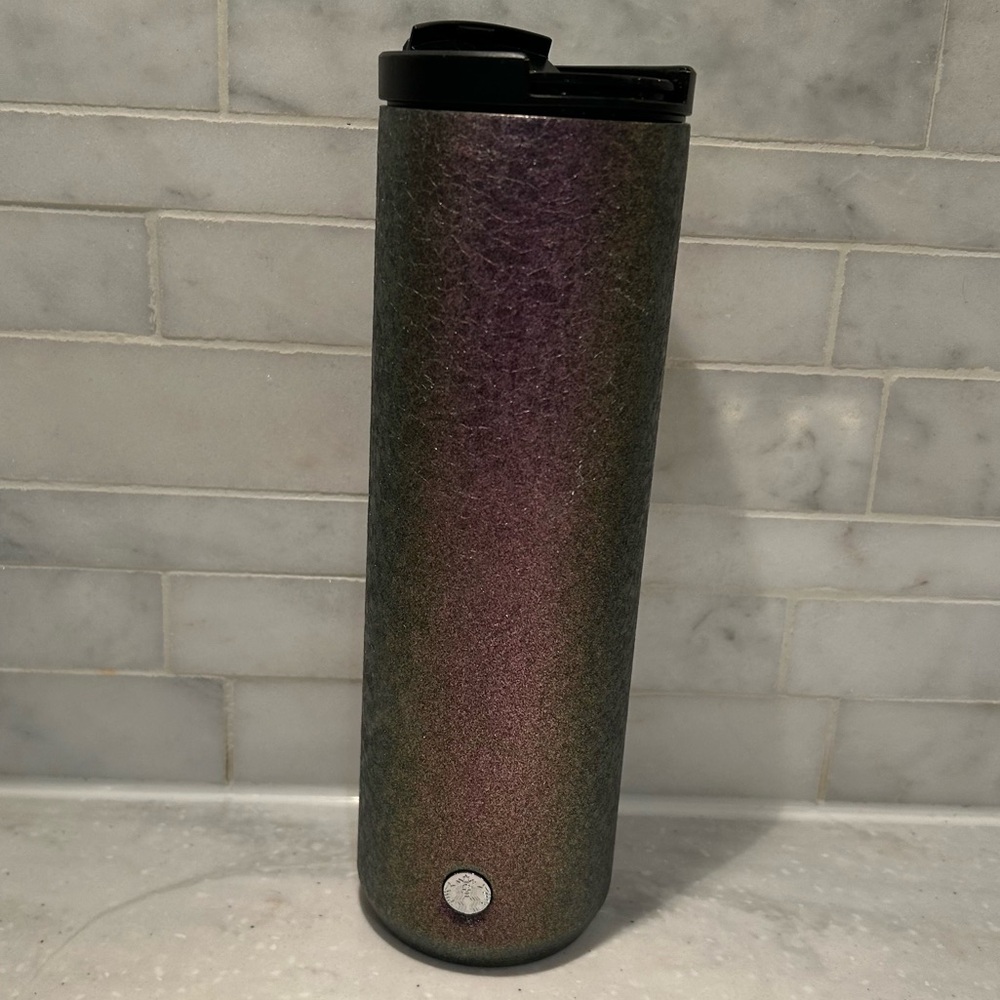Starbucks Iridescent Travel Tumbler - Shimmering Multi-color.  Like new!